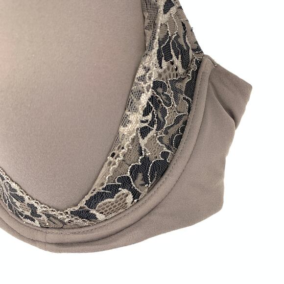 Soma Bra Size 40C Embraceable Signature Lace Perfect Coverage Mochacchino Lace - Picture 4 of 5